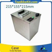 Customizable Stainless steel Box For Li-ion/LiFeP04/Lead acid Battery 215*155*215mm