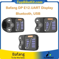 8fun Bafang DP E12.UART Display with Bluetooth (Android) and USB For BBS01 BBS02 mid motor