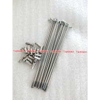 10 pcs 14G Stainless Steel Spoke for Brompton foldable bicycle 16inch 349 wheel rim and AKM 74 motor