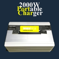 2000W Customized 2000 Watts Aluminum Alloy Shell Charger 47.45V 51.1V 54.75V 57.6V 58.4V 30A LEP LiFePO4 Battery Pack Charger