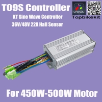 T09S 36V/48V500W 22A KT Sine Wave Controller For ebike