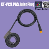 KT-V12L PAS With 3Pins Julet Waterproof Connector For Ebike