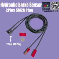 2pcs Ebike Hydraulic Brake Sensor for Power cut off with SM2A Connector