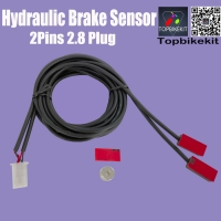 2pcs Ebike hydraulic brake sensor for Power Cut Off 2.8 Plug