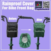 Bicycle Front Bag Rainproof Cover/For MTB Bike Brompton Bike Dahon Folding Bike Front Bag