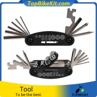 Bicycle Repair Tool Bike Pocket Multi Function Folding Tool 16 in 1