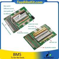 3S-28S 60A/80A/100A/120A Lithium Ion Battery BMS System with Balancing