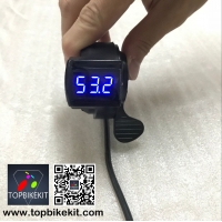 Thumb Throttle with LCD Digital Battery Voltage Display