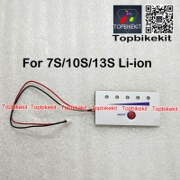 Battery power Display with power switch on / off for Li-ion 7S / 10S /13S Battery Capacity LED Indicator