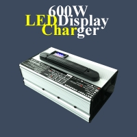with Display T600B Charger 600Watts Charger Alloy Shell Charger for LiFePo4/Li-ion/Lead Acid Battery Pack
