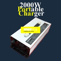 2000W Customized 2000 Watts Aluminum Alloy Shell Charger 10.95V 14.4V 14.6V 90A 85A 80A 75A 18.25V 21.9V 25.55V 28.8V 29.2V 60A 55A 50A LEP LiFePO4 Battery Pack Charger