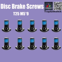 10pcs Bike/Ebike Disc Brake Screws T25 M5*9