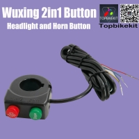 Wuxing Horn Speaker Switch and Headlight Button for Ebike