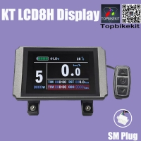 KT LCD8H Color matrix Display Meter 24V/36V/48V SM Plug for Ebike