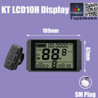 KT-LCD10H Meter Display With SM Plug for Ebike