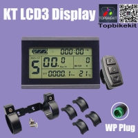 KT-LCD3 24V/36V/48V LCD Meter Display with Julet 5pins Waterproof connector