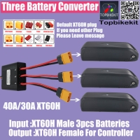 3 Batteries Discharge Converter For E-bike 30A/40A Three Batteries Pack Switch Balancer 24-72VDC