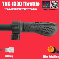 TBK-130D Thumb throttle+Standard Plug/Julet 3Pins WP Plug