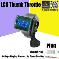 Thumb Throttle with LCD Digital Battery Voltage Display