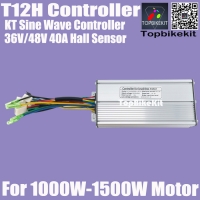 T12H 36V/48V1000W-1500W 40A KT Sine Wave Controller For ebike