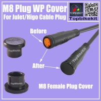 2pcs M8 Plug Waterproof Cover For Julet/Higo Male/Female Plug