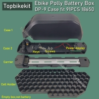 Ebike Polly DP-9 Battery Case 36V/48V/52V Battery Box For 91pcs 18650 Cells